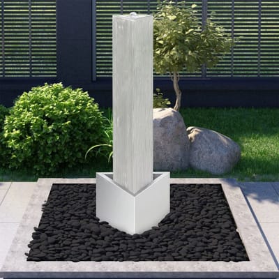 Waterornament - Voor buiten - Tuin - Water Fontein - Waterval Ontwerp - Kamerfontein - Tuindecoratie - Met Pomp