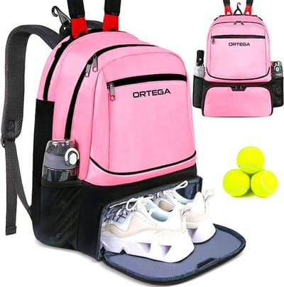 Tennistas - Tennisrugzak - Tenniszak - Tennis rugzak - Roze