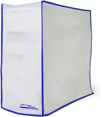 Computer Stofhoes - CPU Beschermhoes - Computer Beschermen - Stof- en Waterbestendig - 8x18x19 Inch - Blauw
