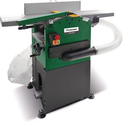 Gecombineerde vlakvandiktebank 305 mm 2 schaafmessen met geïntegreerde afzuiging 1,25 kW 400V Holzstar ADH3050 400V