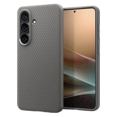 Spigen Liquid Air Hoesje Geschikt voor Samsung Galaxy S26 - Back Cover Flexibel TPU Grijs