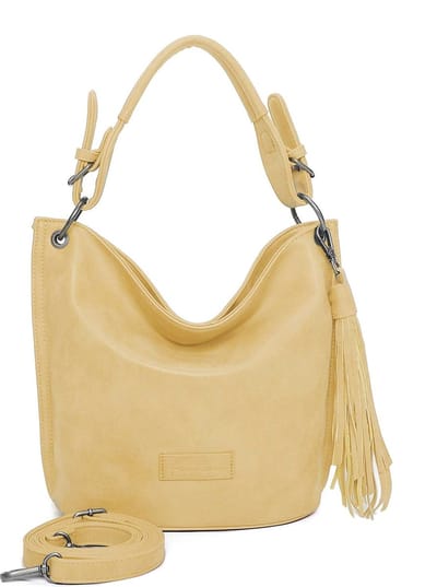 Fritzi aus Preußen Schoudertas Vintage Fritzi31 Hobo Bag Fizz Geel