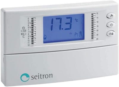 Digitale Programmeerbare Thermostaat voor Centrale Verwarming - Wit