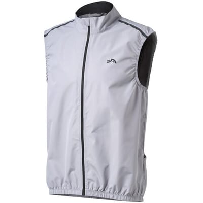 CRIVIT Heren sportbodywarmer (Grijs, S)