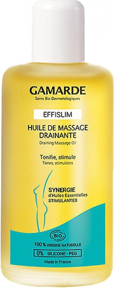 Gamarde Effislim Organic Draining Massageolie 200 ml