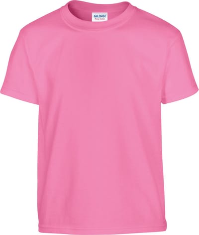 Gildan Heavy Cotton™Classic Fit Youth T-shirt GI5000B - Azalea - 9/11 years (L)