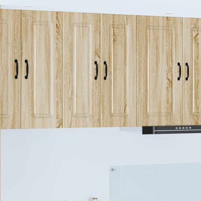 vidaXL - Vaatwasserpaneel - Kalmar - Sonoma - Eik - 30 - x - 31 - x - 80 - cm - Bewerkt - hout