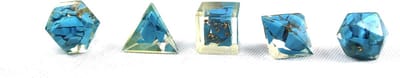 Set van 5 Platonische Lichamen met Merkaba Ster voor Chakra Healing en Meditatie