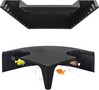 Set van 2 Verborgen Cavity voor Garnalen en Vissen, Onderwater Decoratie voor Zoet- en Zoutwateraquaria, Ideaal voor Aquariumbewoners en Schuilplaatsen