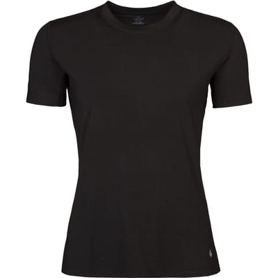 Heat Holders - Dames Korte Mouw Thermoshirt - Zwart