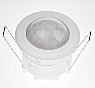 PIR Bewegingssensor Binnen met Instelbare Tijdsduur en Lichtgevoeligheid - IP20