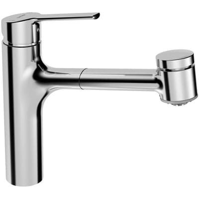 Hansa Ronda - Keukenkraan met uittrekbare uitloop, voor drukloze boilers, chroom 55191133