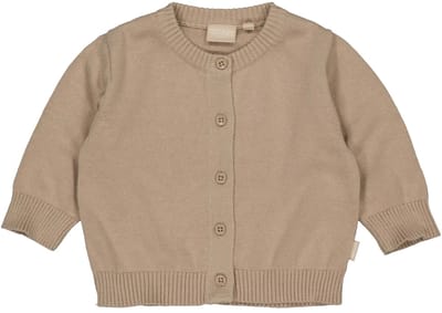 Quapi Baby Jongens vestje Taupe maat 62