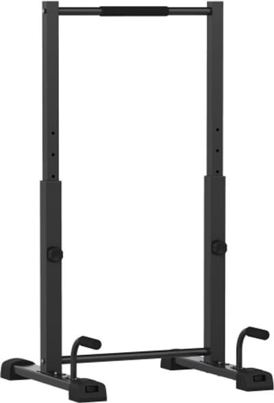 Dip Barren Dip Station tot 540 kg Belastbaar - Hoogteverstelbare Fitness Bar - Push Up Stand Bar - Parallettes voor Calisthenics, Thuis, Krachttraining - Zwart
