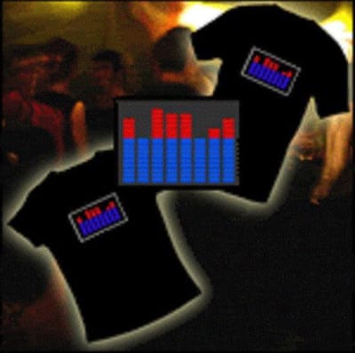 LED T-SHIRT - Equalizer - XXS