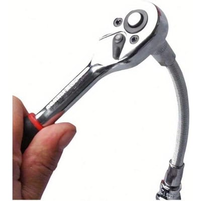 1 pièce Adaptateur de douille flexible 1/4 , Rallonge Douille d'entraînement pour clé à cliquet Pour accessoires d'outils de perceuse électrique, Outils pour hommes 1pc
