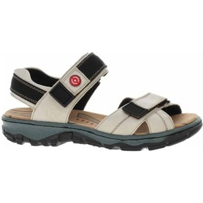 Rieker Damen Sandalette in weiss