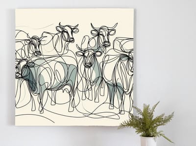 Kunstprint | Wanddecoratie | Canvas | 30 × 30 cm