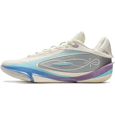 Li-Ning Way of Wade 808 5 Ultra Cotton Candy Heren Sneakers Wit ABAV015-4 43 gray