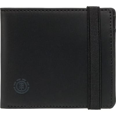 Element Icon Strap Bifold Portemonnee Zwart Man