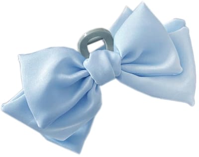 6 stuks haarclips met strik, grote haarclip, haarspelden, haarclips, haarstrik, hoofddeksel, zomer, haaraccessoires voor vrouwen en meisjes, blauw