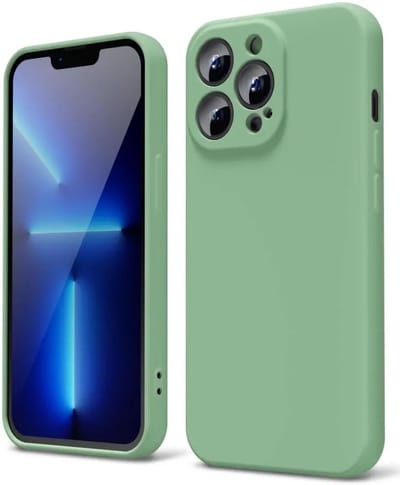Hoesje met Camera Bescherming Geschikt voor Apple iPhone 13 Pro Max | Back Cover | Dun | Flexibel TPU | Groen