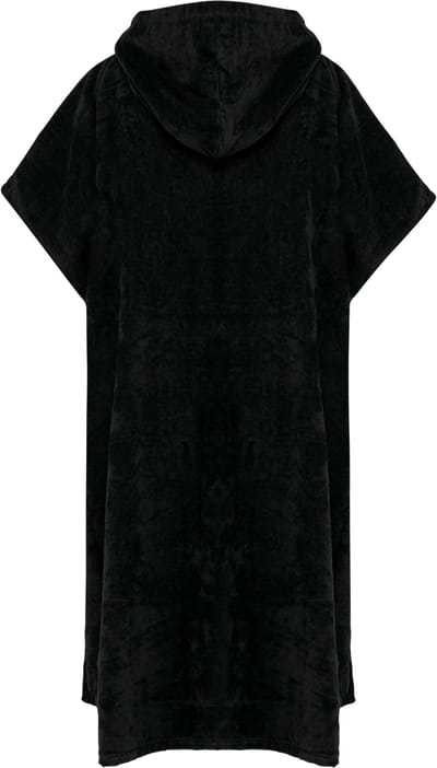 PROACT® Uniseks poncho met capuchon van badstof PA581 - Black - L/XL