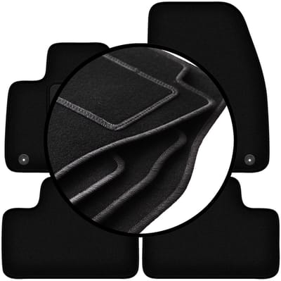 Complete set veloursmatten voor: Volvo C40 hatchback (2021-)