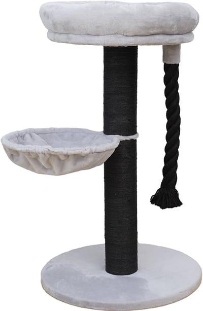EBI Krabpaal Lagos Grijs/Zwart 70 x 70 x 120 cm - Kat
