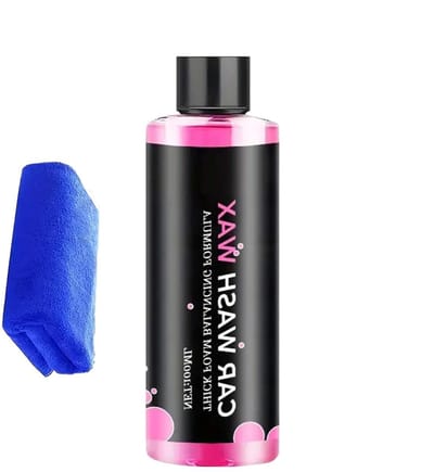 Autowas Zeep - Reinigingsschuim - Voertuig Glanzend Maken - Keramische Coating Veilig - 100 ml - Wit
