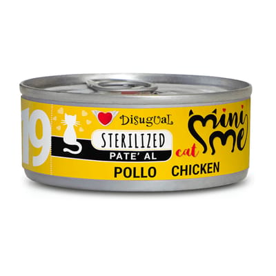 voordeelverpakking Disugual Mini-Me Sterilised 24 x 85 g - Kip