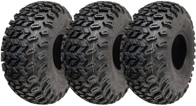 22x11.00-8 ATV-banden voor utiliteitsvoertuigen en grasmaaiers, 4-laags, goedgekeurd voor de openbare weg, Wanda P334 (set van 3)