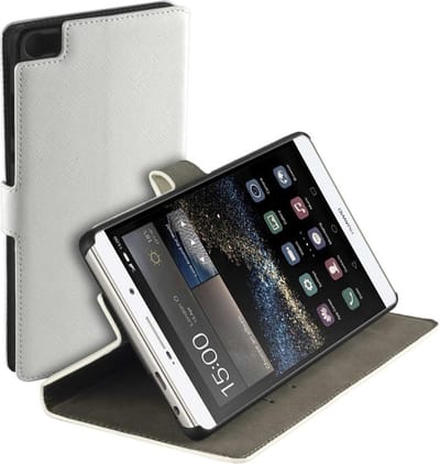 HC wit booktype hoesje voor de Huawei P8 Max