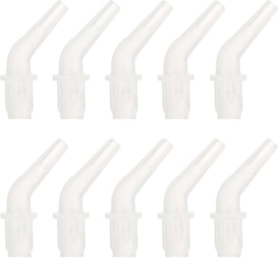 Diamant Pen Tips - Vervangende Penkoppen - Diamant Schilderen - Schuine Enkele Placer - 10 Stuks - Wit