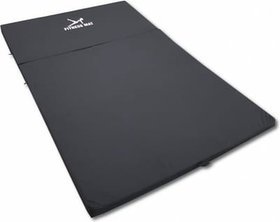 Viking Choice Fitness Matras Opvouwbaar 120x200x5 cm Waterdicht Zwart