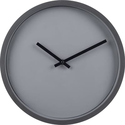 SensaHome Wandklok Berlin - Moderne Minimalistische Design Ronde Klok - Nordic Stijl - Ø30cm - Grijs