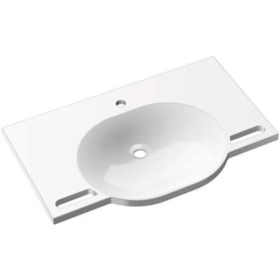 HEWI Universal washbasin 85 x 55 cm with 1 tap hole 950.11.601