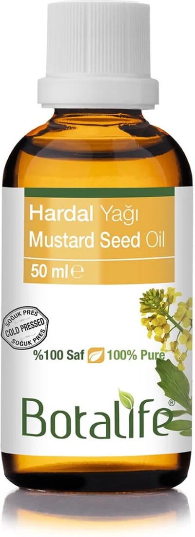Botalife - Mosterdolie - Koudgeperste Olie - 100% Puur & Natuurlijk - Mustard Seed Oil