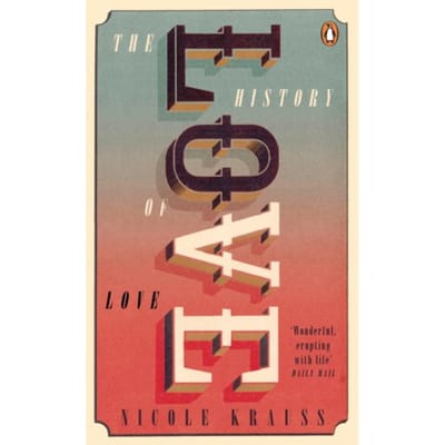 History Of Love - Nicole Krauss