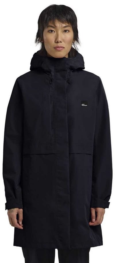 Jack Wolfskin Terraview 2L Coat Women -Outdoorjas - Dames - Blauw - Maat S