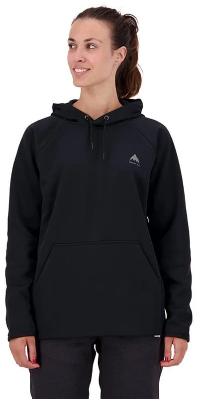 Burton Crown Weatherproof Hoodie Zwart S Vrouw