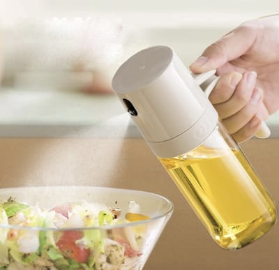 Flavers ® - Olijfolie sprayer - glazen oliefles - Olie en azijnstel - Olie Diffuser - Oliesprayer - Azijnspray - Bakspray - glas - Navulbaar - oil spray - Olijfolie Fles - 250 ml - oliefles - bbq spray – Olijfolie