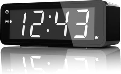 Digitale Wekker met Groot LED Display, Verstelbare Helderheid en Snooze Functie