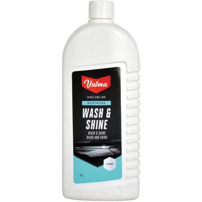 Valma Wash & Shine – Krachtige autoshampoo – Verwijdert vuil & vet – Herstelt glans - 1 Liter