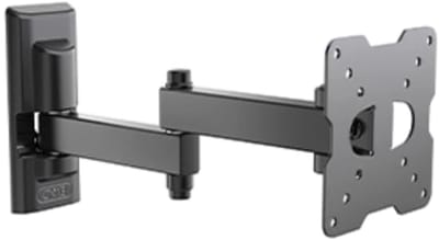 Dubbelarmige muurbeugel voor 14'' tot 25'' flatscreen TV's - VESA 50-75-100 - Zwart