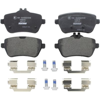 Remblokset TEXTAR 2507101, achter
