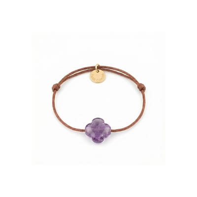 Armband Dames Geboortesteen Februari Amethist | cadeau dames