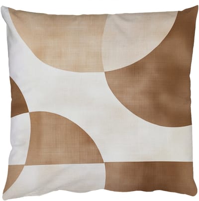 Sierkussens - Kussentjes Woonkamer - 50x50 cm - Snijdende cirkels - Overlappende vlakken