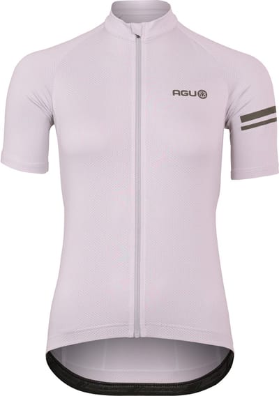 AGU Core Essential - Fietsshirt - Korte Mouwen - Dames - Paars- Maat L