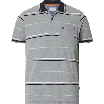 Babista herren Poloshirt - 48/50 - groen - Plus Size